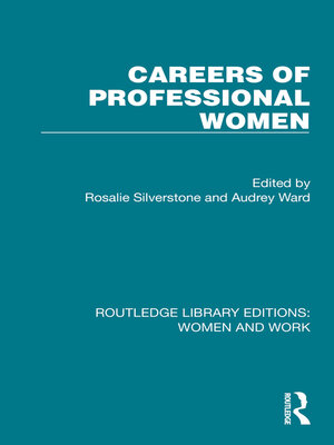 cover image of Careers of Professional Women